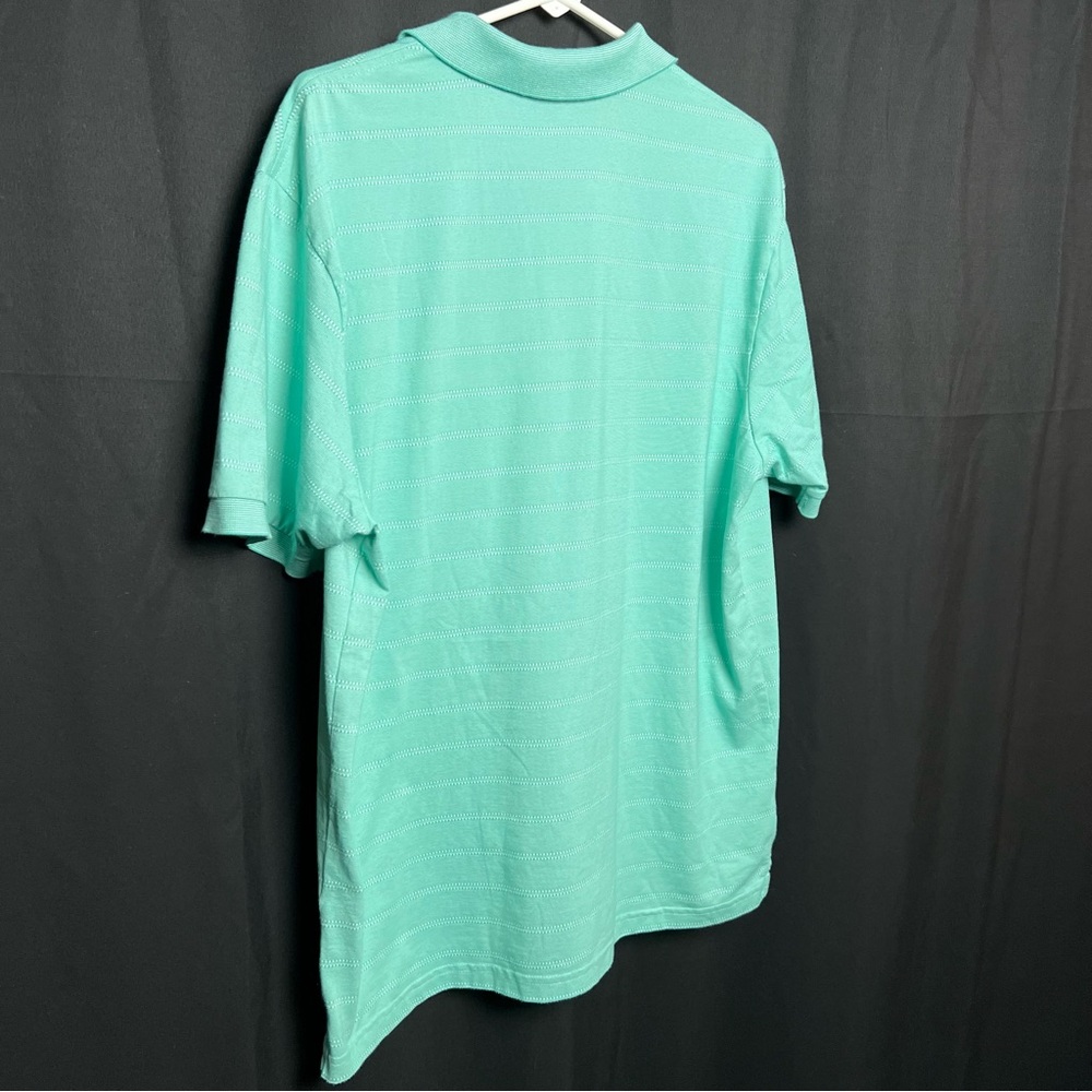 Roundtree & Yorke- Men’s Golf Polo Bundle- Teal & Red- Large - Picture 7 of 15